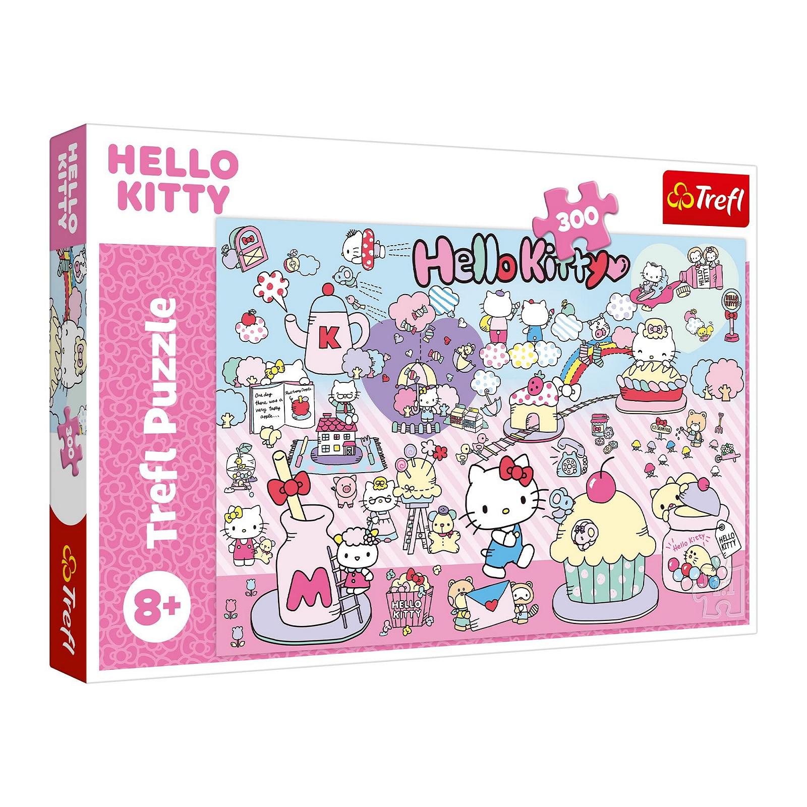 Пазлы Trefl Hello Kitty Discover the World of Hello Kitty 300 элементов, фото №1