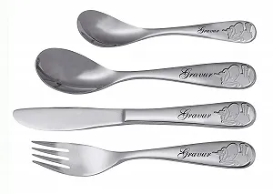 Столові прибори Unicorn з гравіюванням Iмені synthetic.ua - Фото 1