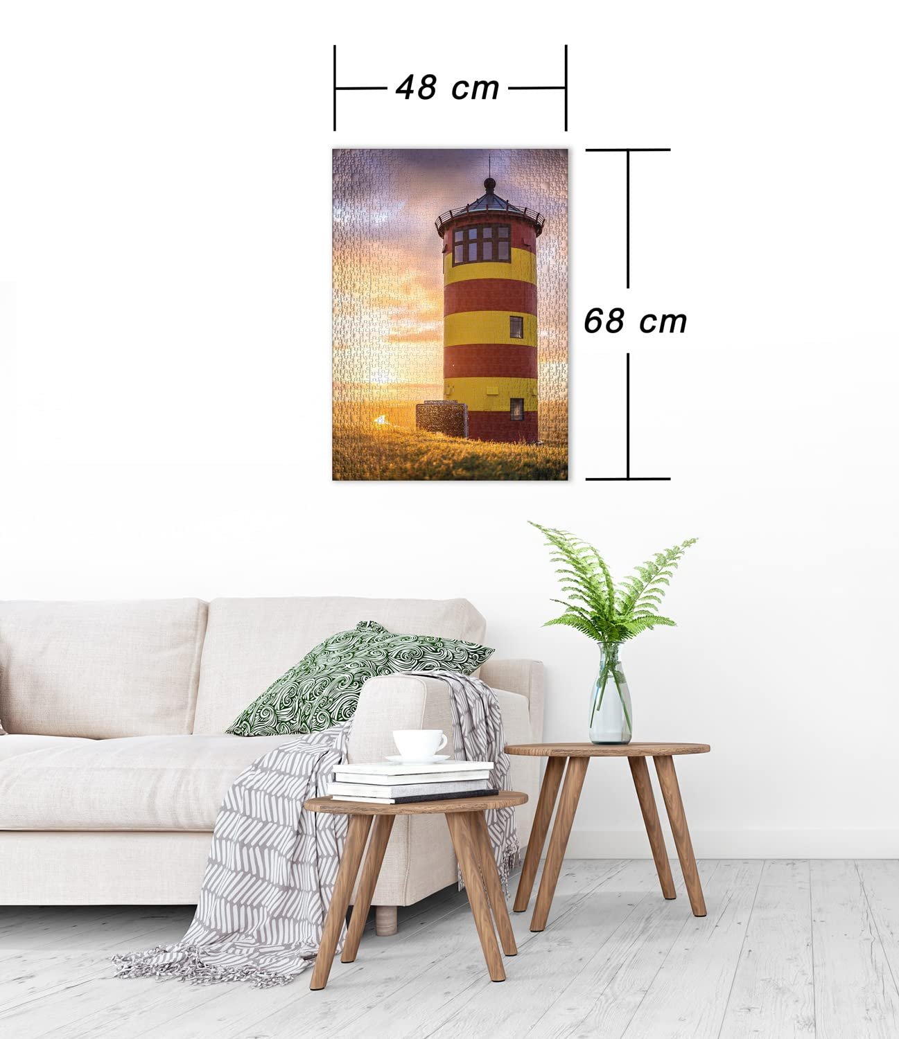 Пазл Ulmer Puzzleschmiede Classic Lighthouse Pilsum 1000 элементов, фото №3