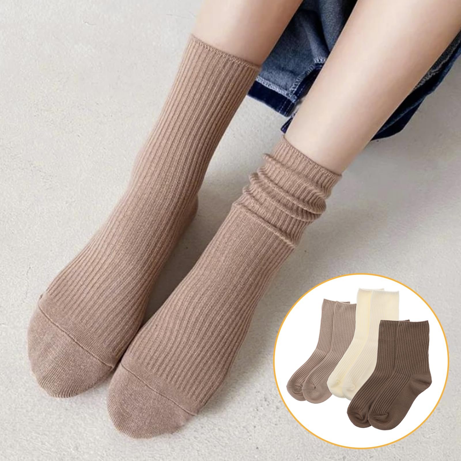 Женские носки Vin Beauty, 3 пары, разноцветные хлопковые, дышащие, влагоотводящие хлопковые носки, хлопковые носки для женщин, подходят для спорта, отдыха, фото №3