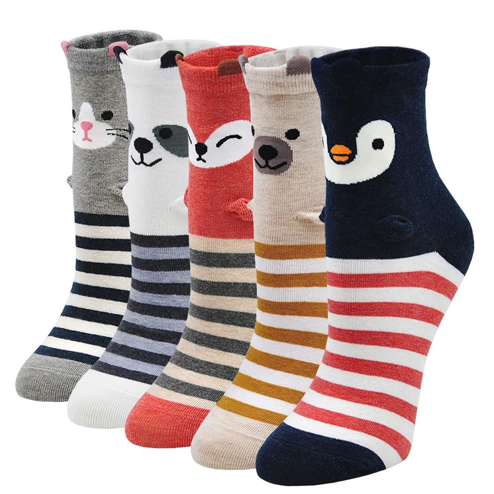 Шкарпетки Lofir, кольорові, з малюнком тварин, розмір: 35-41, фото №1