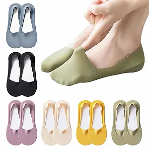 Жіночі невидимі шкарпетки 6 пар - Фото 1