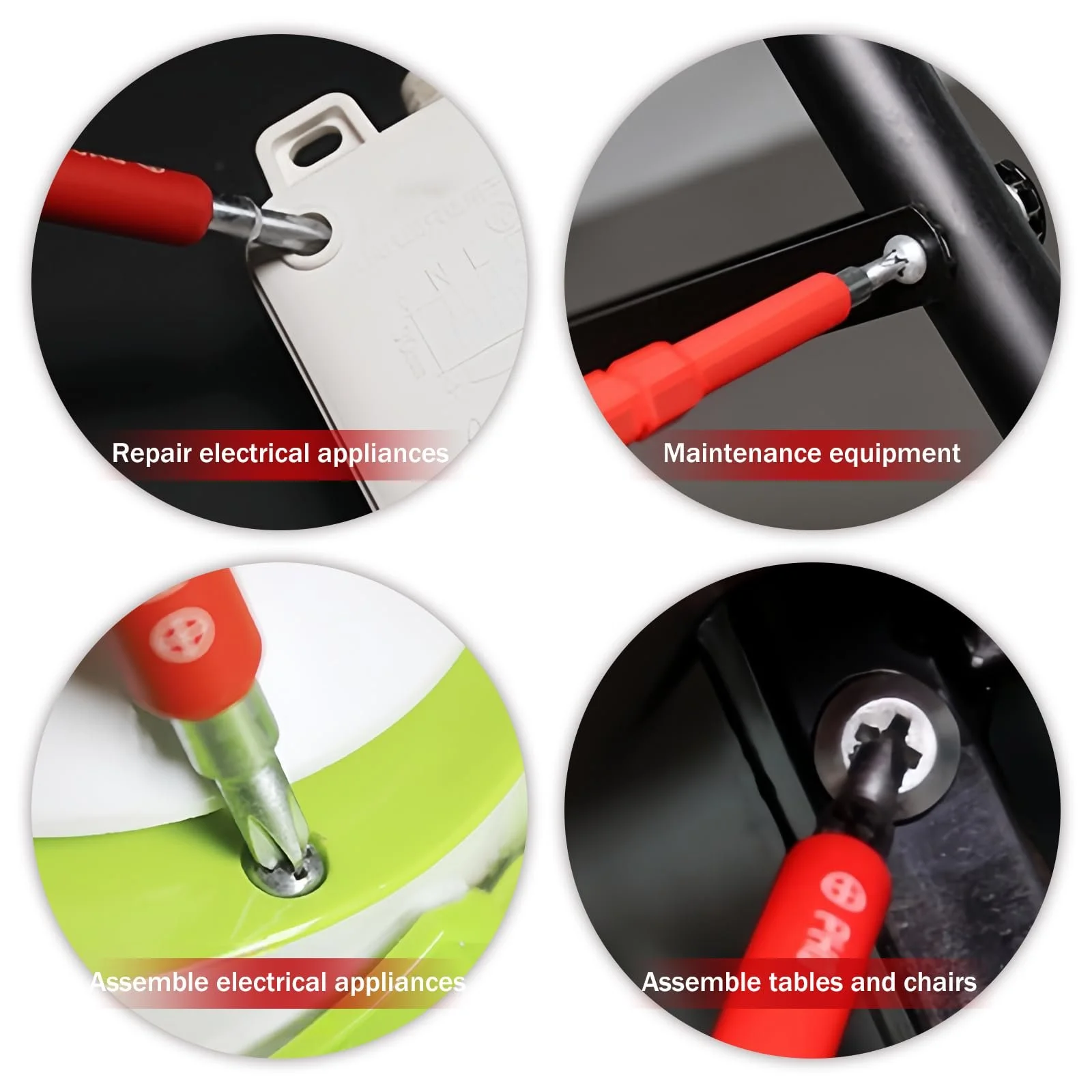 Набір діелектричних викруток 26-в-1 з боксом для зберігання, фото №5