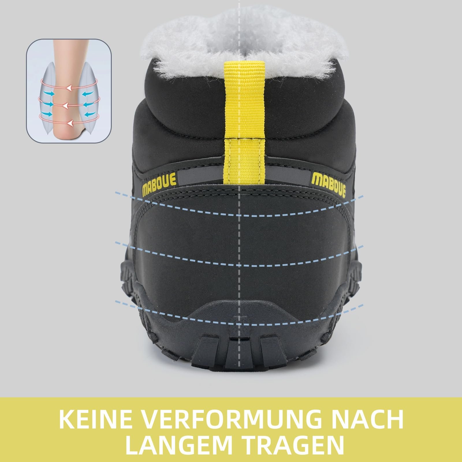 Черевики Mabove зимові для трейлраннінгу чоловічі та, фото №6