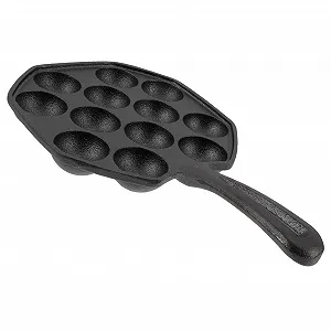 Форма для улиток Cabilock чугунная на 12 отверстий с ручками и аксессуарами - Фото 1