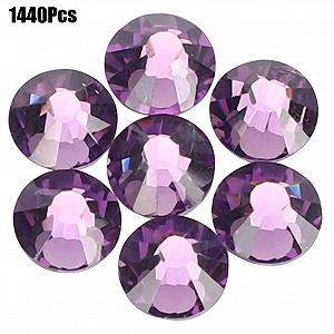 Кришталь для нігтів 1440 шт. Стрази круглі з плоскою задньою частиною Скляні камені ціна на synthetic.ua - Фото 1 Кришталь для нігтів 1440 шт. Стрази круглі з плоскою задньою частиною Скляні камені synthetic.ua - Фото 1