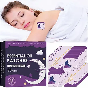 Пластирі для сну All Natural Deep Sleep, 1 коробка (28 штук) - Фото 1