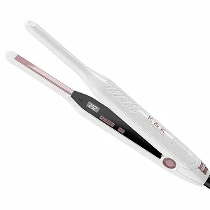 Мини-выпрямитель K&K для коротких волос 2-в-1 50-232°C 0,3 дюйма 15 с Fast Heating Dual Voltage - Фото 1