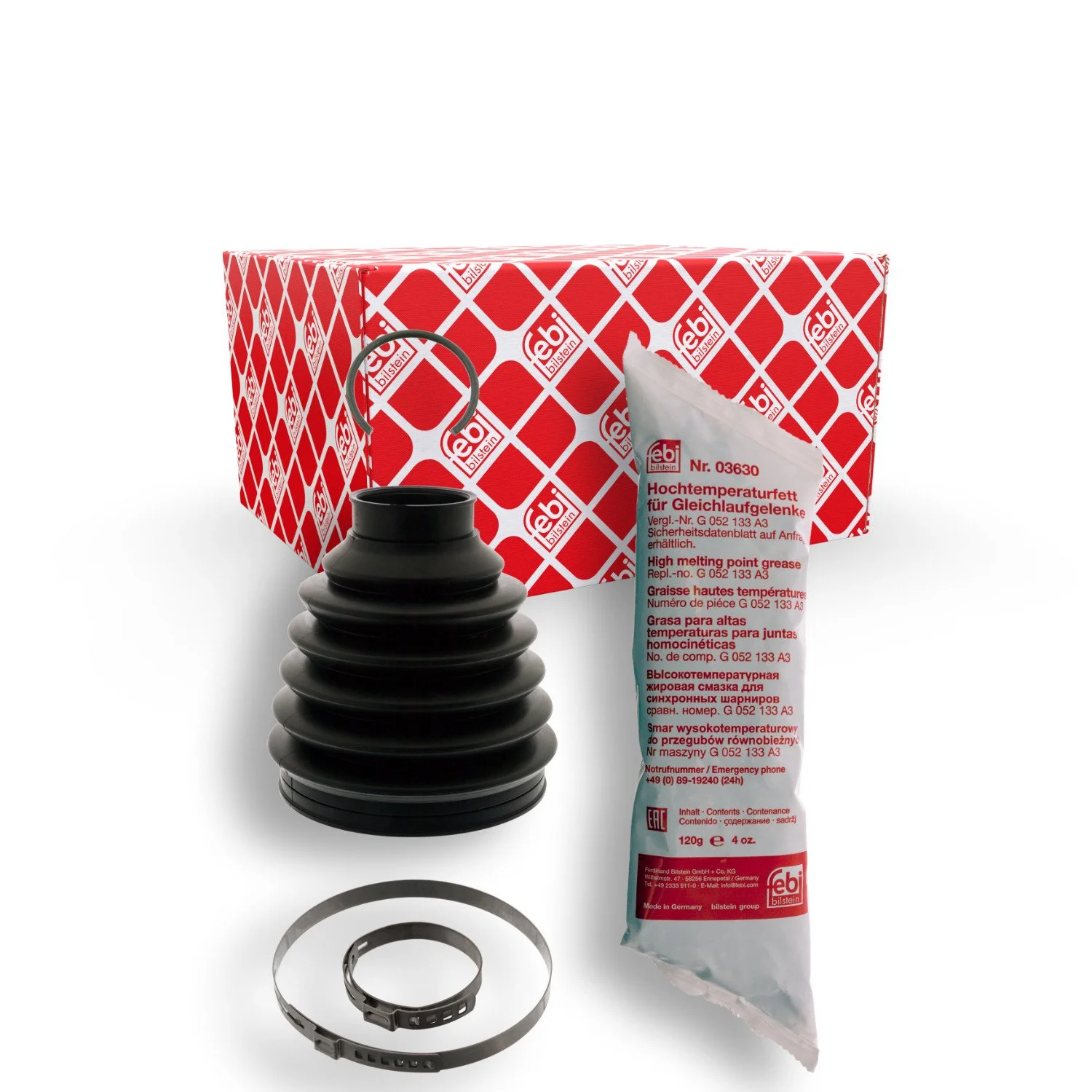 Комплект пильовика приводного вала FEBI BILSTEIN 100222 для CITROËN, PEUGEOT, фото №1