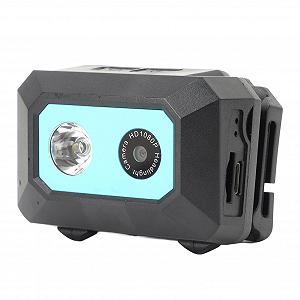 Камера DVR GOWENIC 1080P HD Налобный фонарь для спорта Ночное освещение с диапазоном освещения 5-10 м - Фото 1