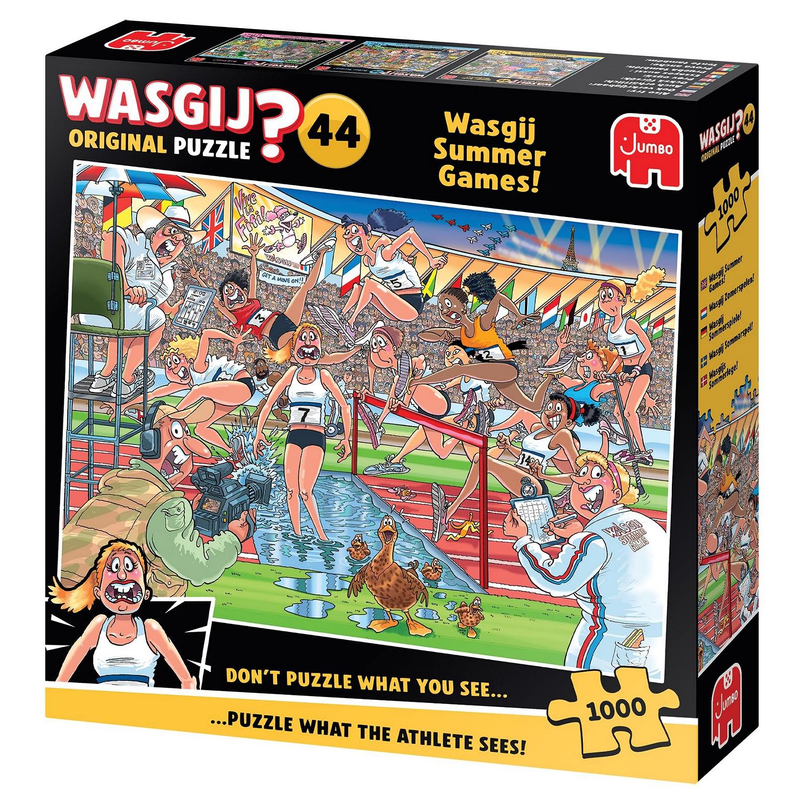 Пазл Wasgij Original 44 Summer Games! 1000 деталей 100% перероблений картон, фото №1 Пазл Wasgij Original 44 Summer Games! 1000 деталей 100% перероблений картон, фото №1