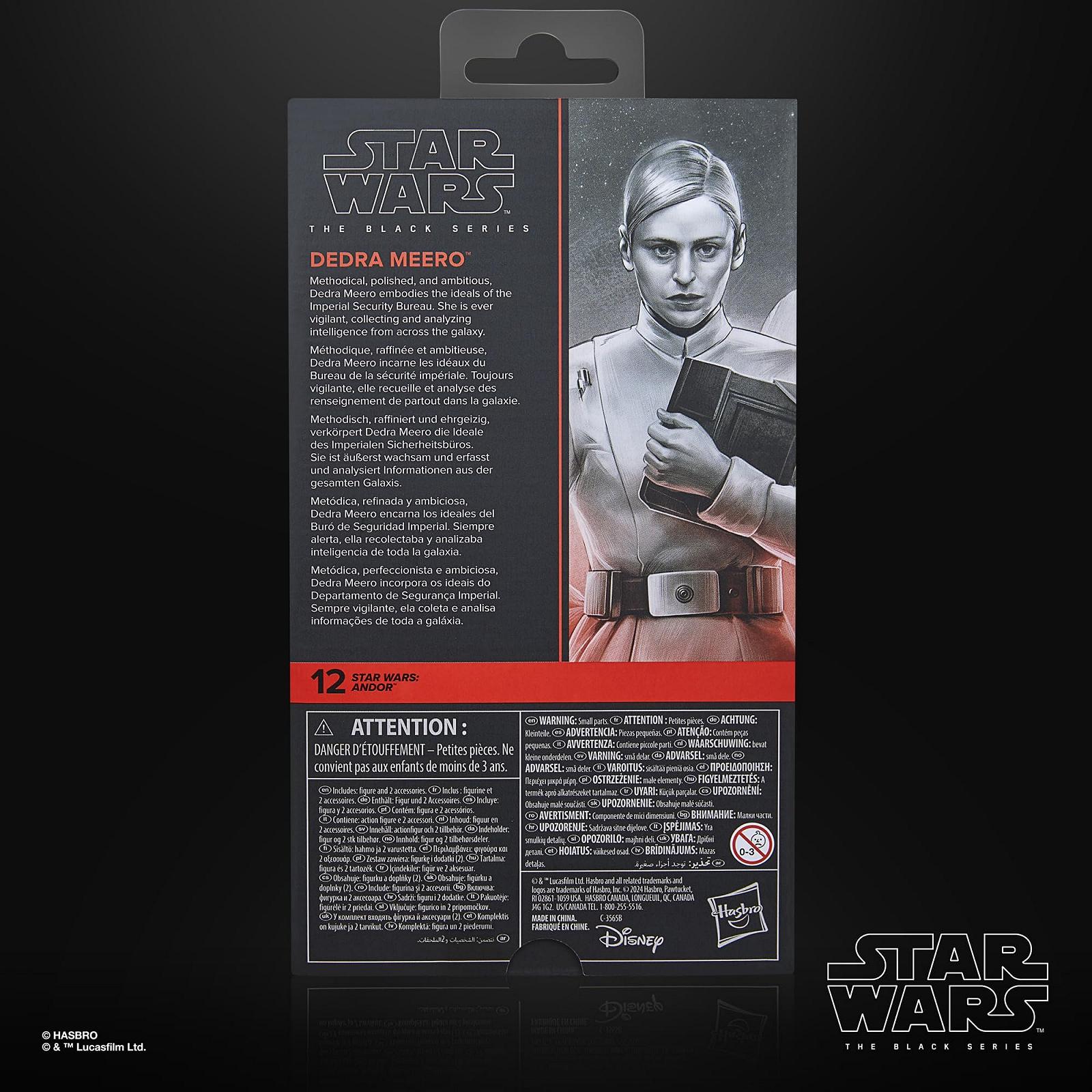 Фигурка Star Wars The Black Series Dedra Meero Andor Коллекционная 6 дюймов, фото №4