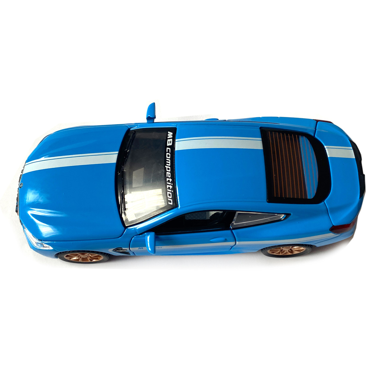 Игрушечная машинка металлическая BMW M8 competition АвтоЕксперт БМВ синий звук свет иннерция откр двери, фото №5
