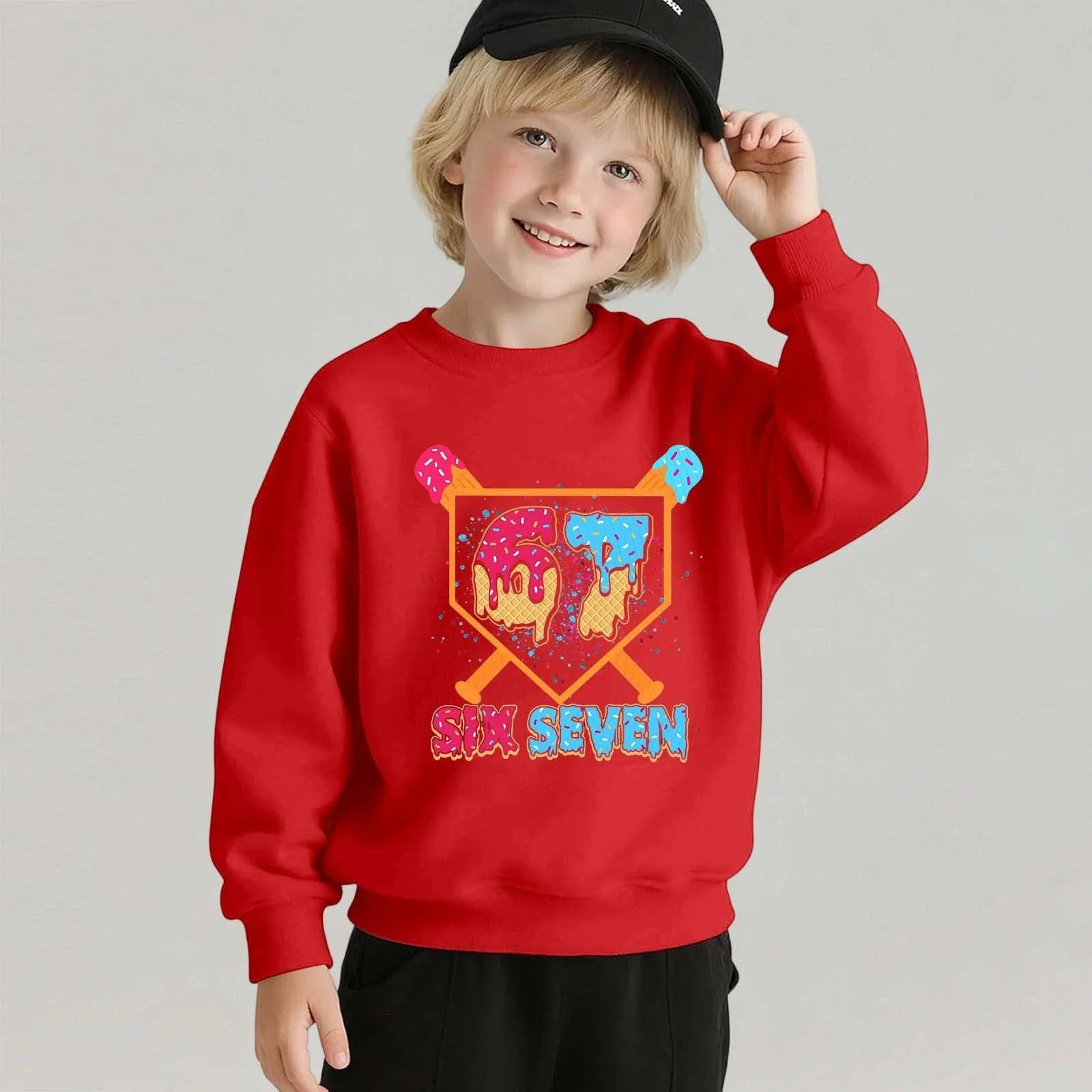 Толстовка для дівчинки з принтом, фото №3