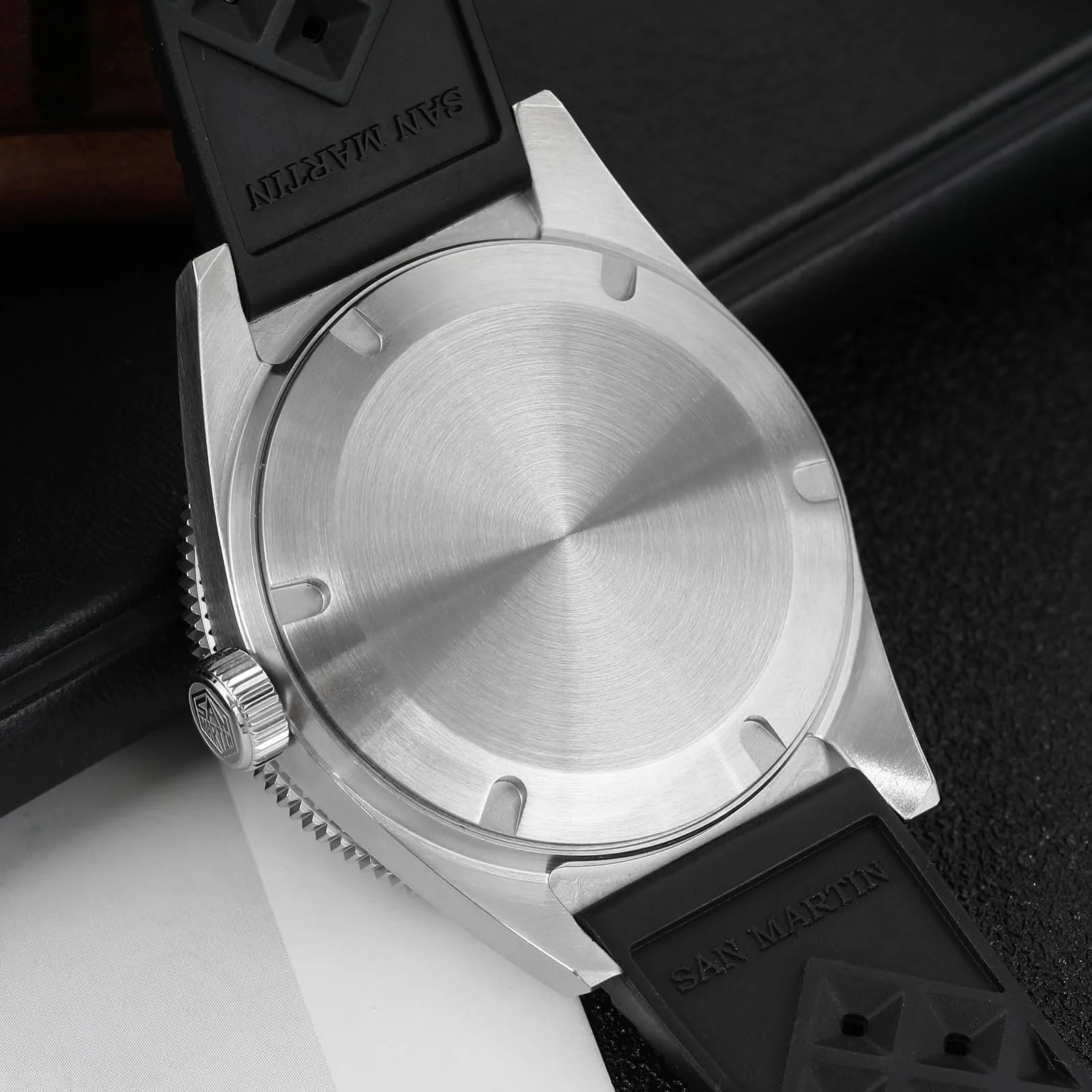Мужские часы San Martin 62mas SN0139, 39 мм, 20 Bar, часы для дайвинга NH35, автоматические, механические, роскошные, водонепроницаемые часы для дайвинга, фото №7 Мужские часы San Martin 62mas SN0139, 39 мм, 20 Bar, часы для дайвинга NH35, автоматические, механические, роскошные, водонепроницаемые часы для дайвинга, фото №7