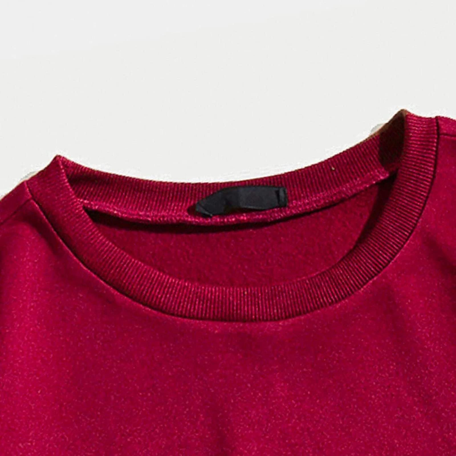 Женский свитшот Los Angeles California Винтажный Осенний Калифорния Los Angeles Backwoods Однотонный Круглый вырез Длинные рукава Свободный крой, фото №5