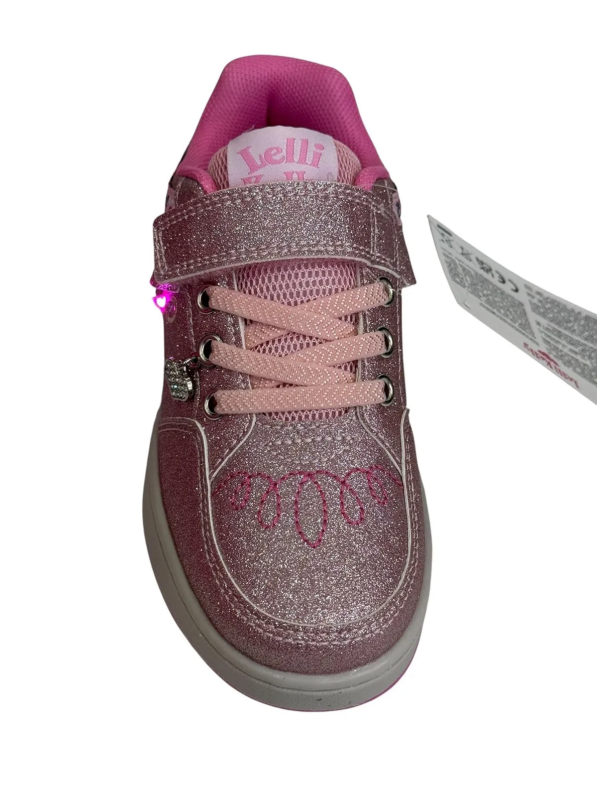 Кросівки Lelli Kelly Frangetta Mix LKAL8071 зі світлом Рожевий блиск з ґаджетом, фото №4
