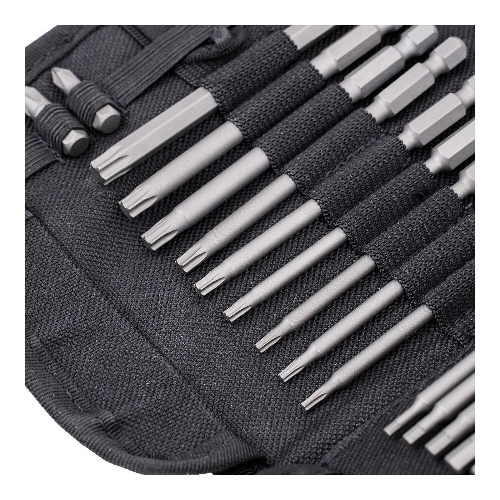 Набір викруток STIER з змінними лезами 38 шт текстильна сумка, фото №3 Набір викруток STIER з змінними лезами 38 шт текстильна сумка, фото №3