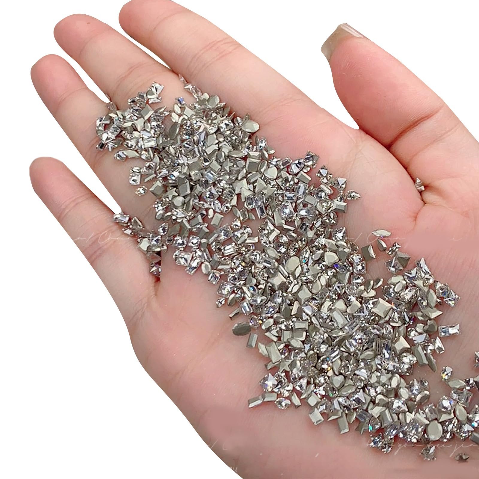 Стразы для ногтей Фигурные 50 шт., фото №1