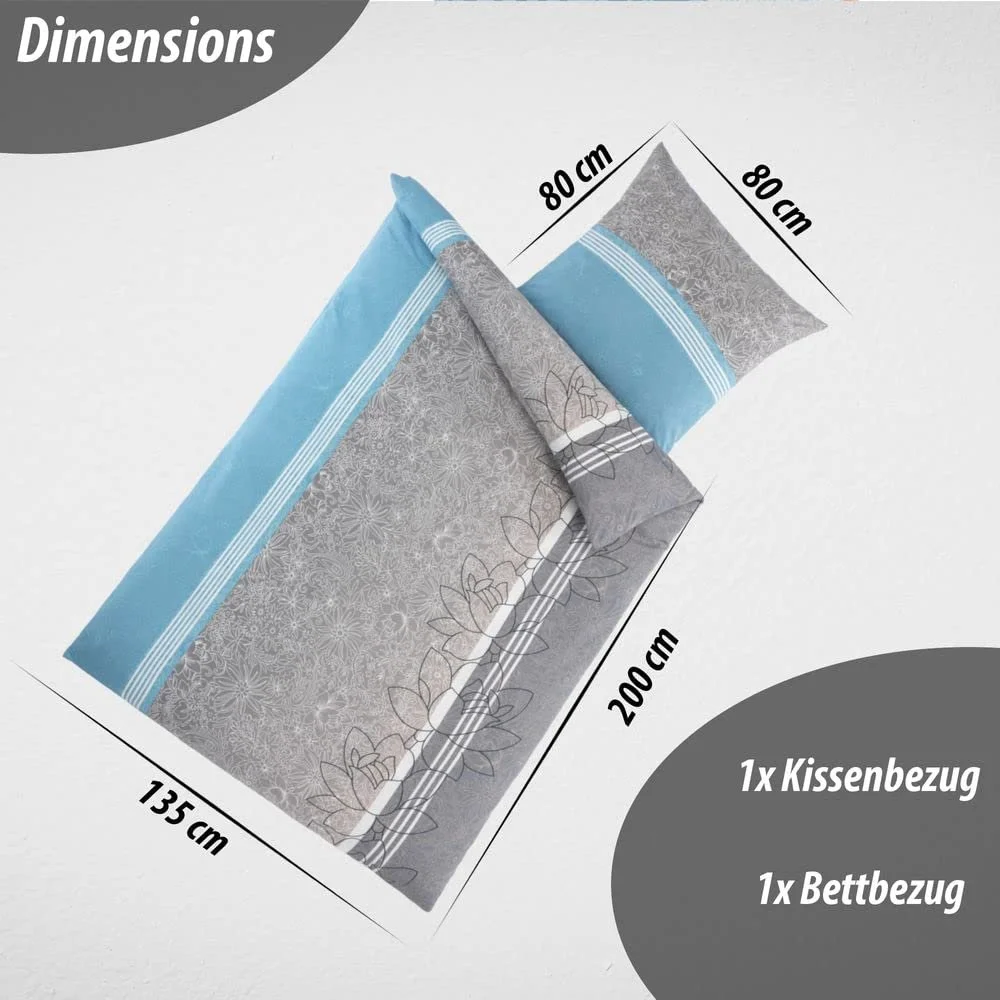 Комплект постільної білизни DreamHome AllSeason Design 22 4 предмети 135 x 200 см мікрофібра Oeko-Tex, фото №4