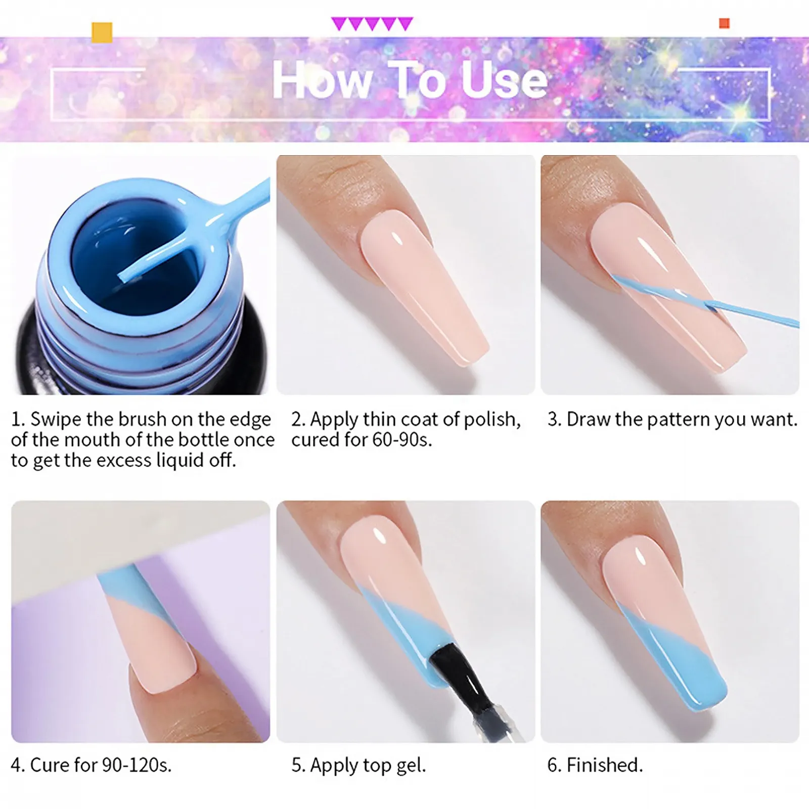 Гель-лак для ногтей Белый, фото №9