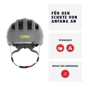 Шлем Детский ABUS Smiley 3.0 ACE LED с фонарем synthetic.ua - Фото 1