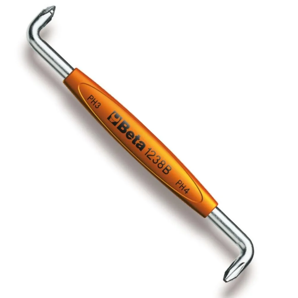 Викрутка кутова Beta 1238B для Phillips 3-4 мм, фото №1