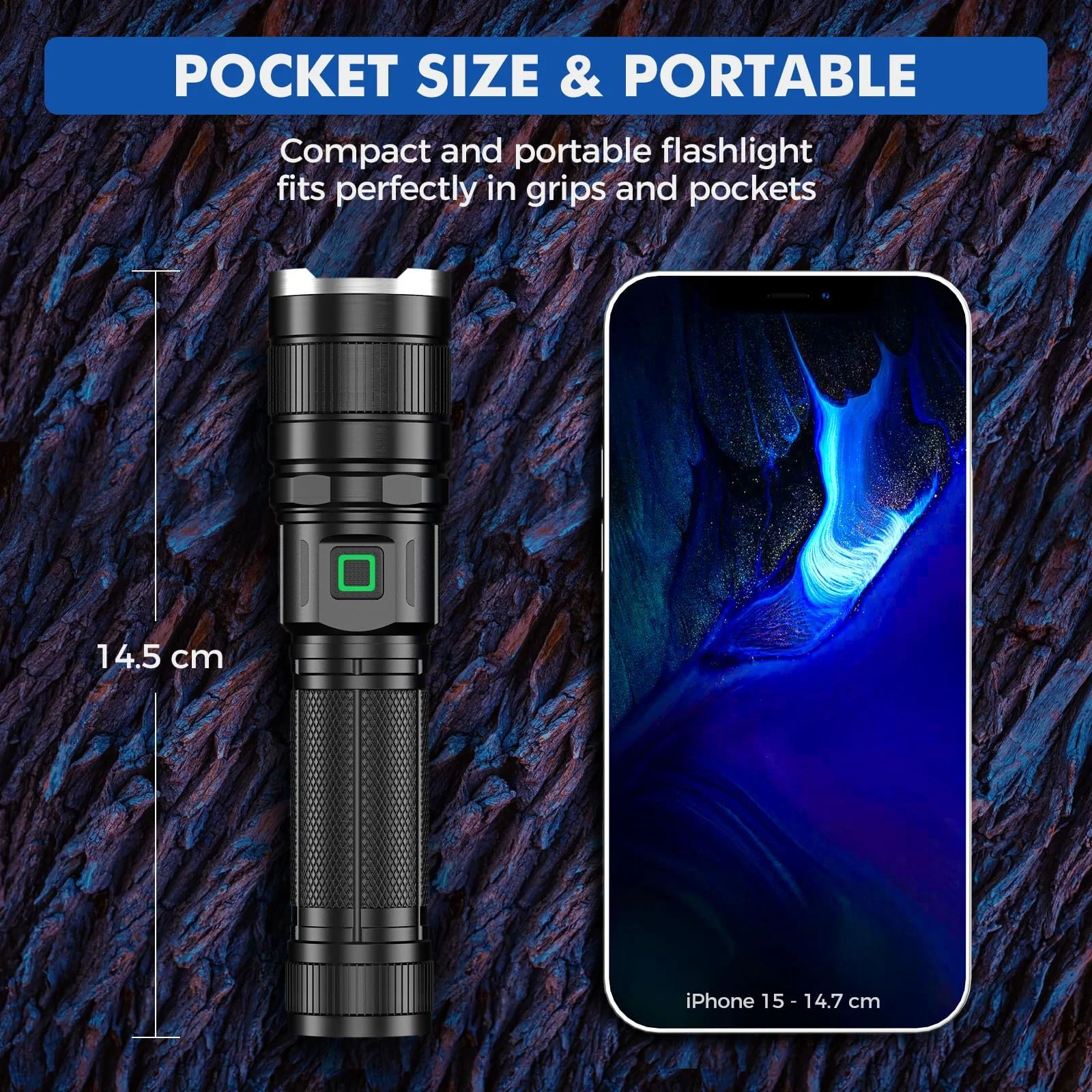 Ліхтар GEARLITE LED Акумуляторний 10000 люменів, фото №6