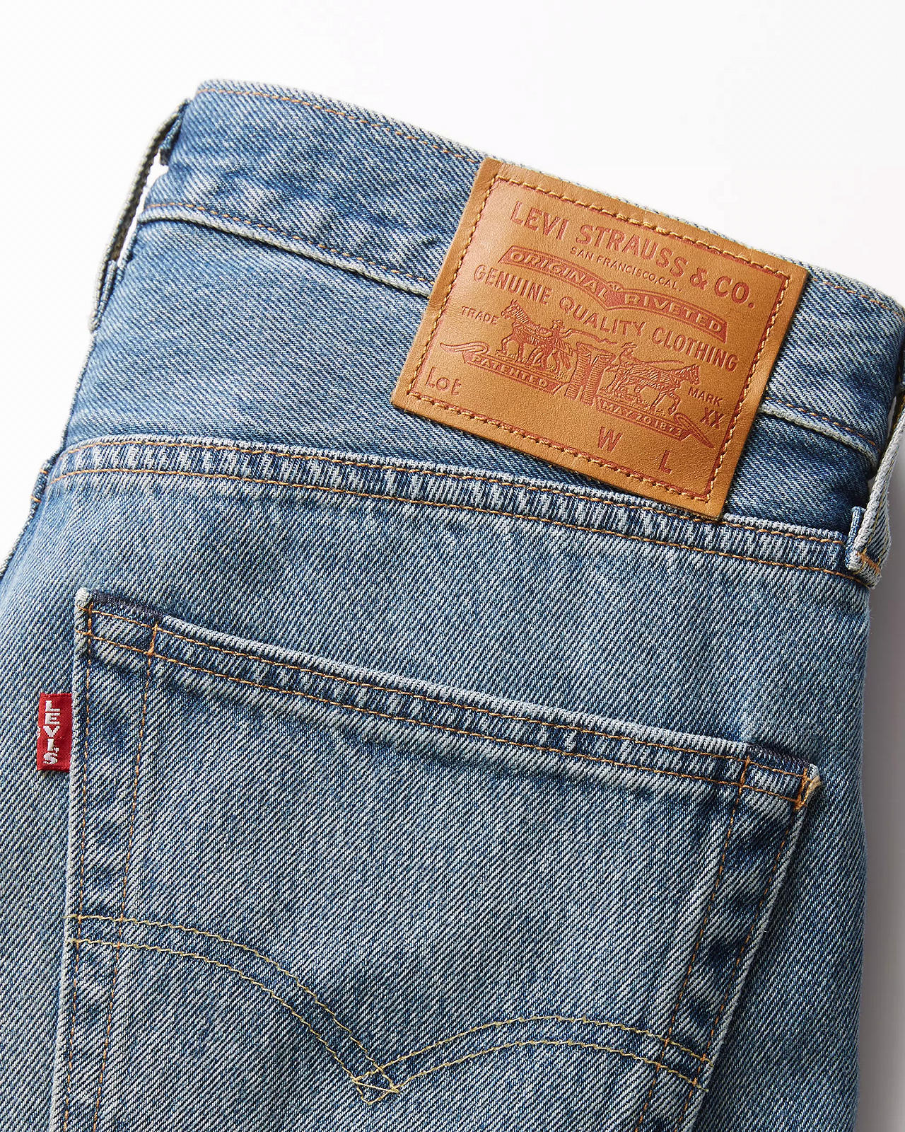 Мужские джинсы Levis - 501 Levis Original Chewing Gum - Mens - 31, фото №6