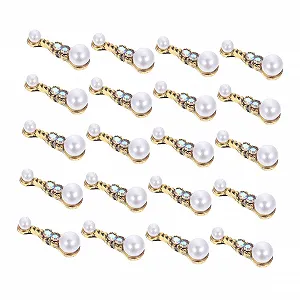 Перлини для нігтів, прикраси для манікюру з креативним дизайном та обробкою - Фото 1