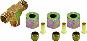 Рем к-т трубки ПВХ з штуцером трійник 8мм Rider (М14х1.5) RD 01.01.65 - Фото 1