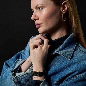 Женские кварцевые часы Fossil Raquel Cool Green в винтажном стиле synthetic.ua - Фото 1