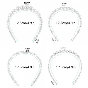 Обруч Жемчуг Кристалл, Набор из 4 synthetic.ua - Фото 1