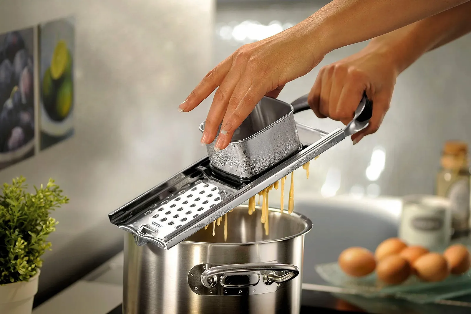 Слайсер для шпецле GEFU TRADIZIONE, нержавіюча сталь, фото №2