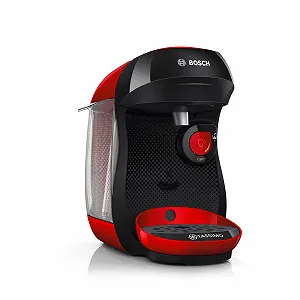 Капсульная кофемашина Bosch Tassimo Happy Friendly TAS103E, 1400 Вт, красно-черная - Фото 1