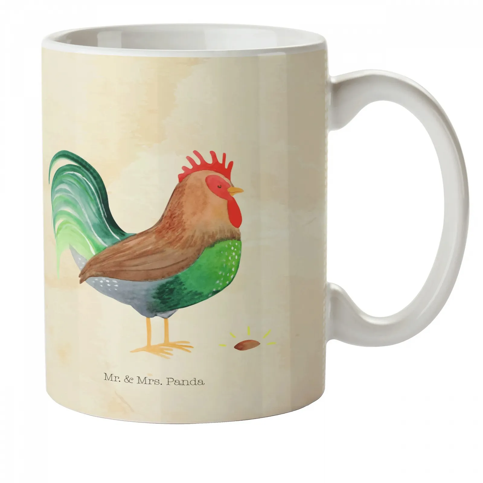 Детская кружка Петух Зерно Mr. & Mrs. Panda Фермерские Дворовые Животные 300 мл, фото №1