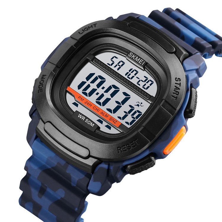 Годинник Skmei 1657CMBU Camouflage-Blue SALE, фото №2