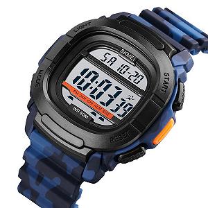 Годинник Skmei 1657CMBU Camouflage-Blue SALE synthetic.ua - Фото 1