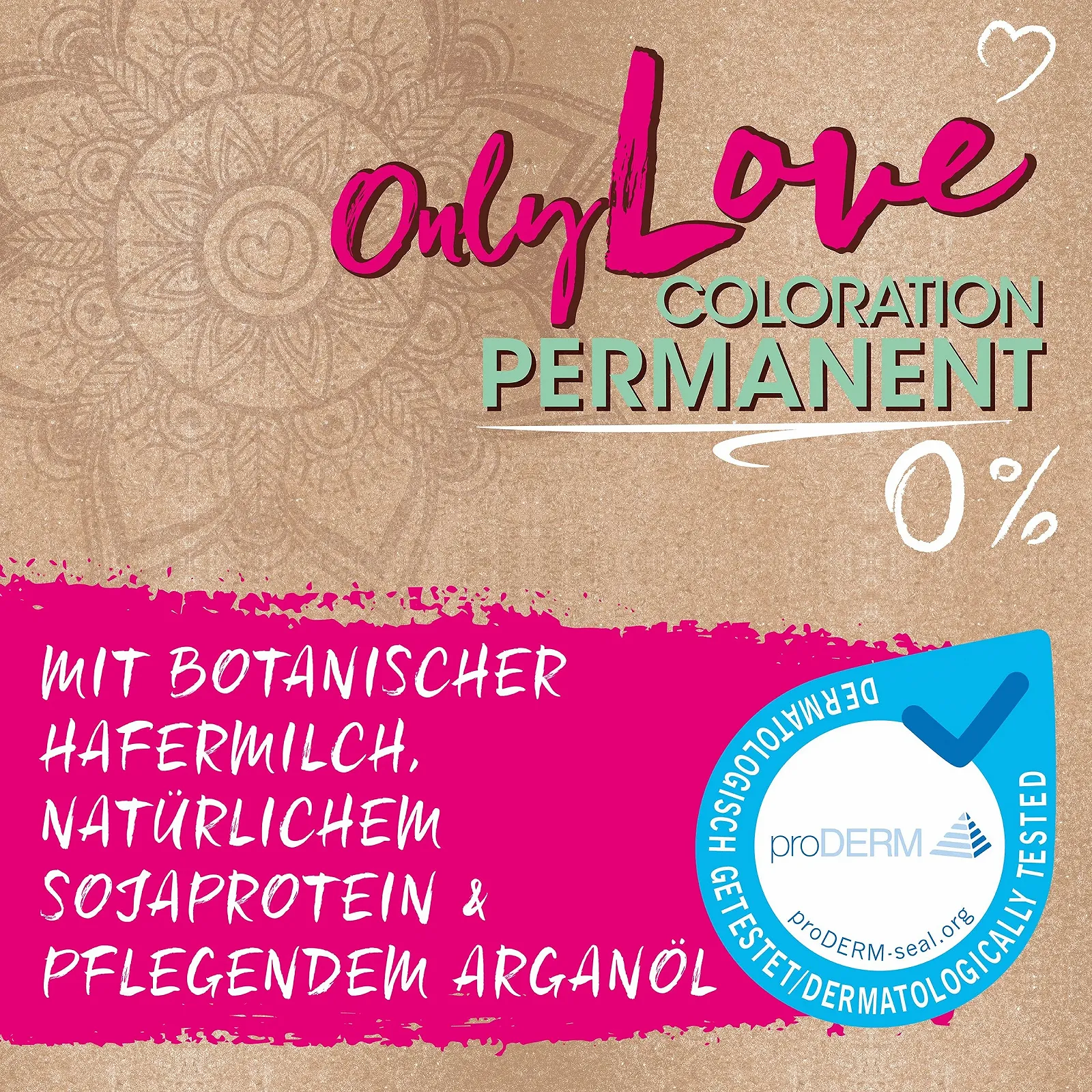 Фарба для волосся Only Love 668 Лісовий Горіх Рівень 3, 143 мл, Стійка, Яскраві та Насичені Кольори з Ідеальним Зафарбовуванням Сивини, фото №5