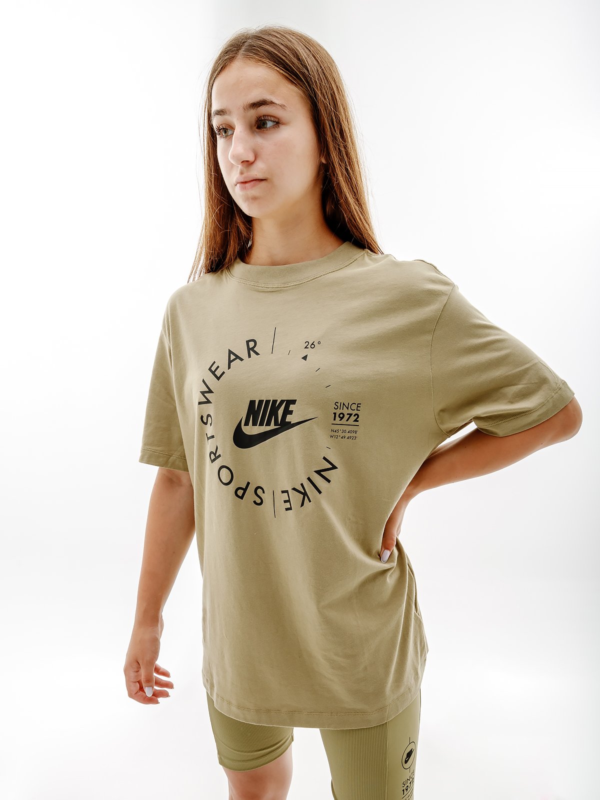 Футболка Nike W NSW TEE BF PRNT SU M, фото №1
