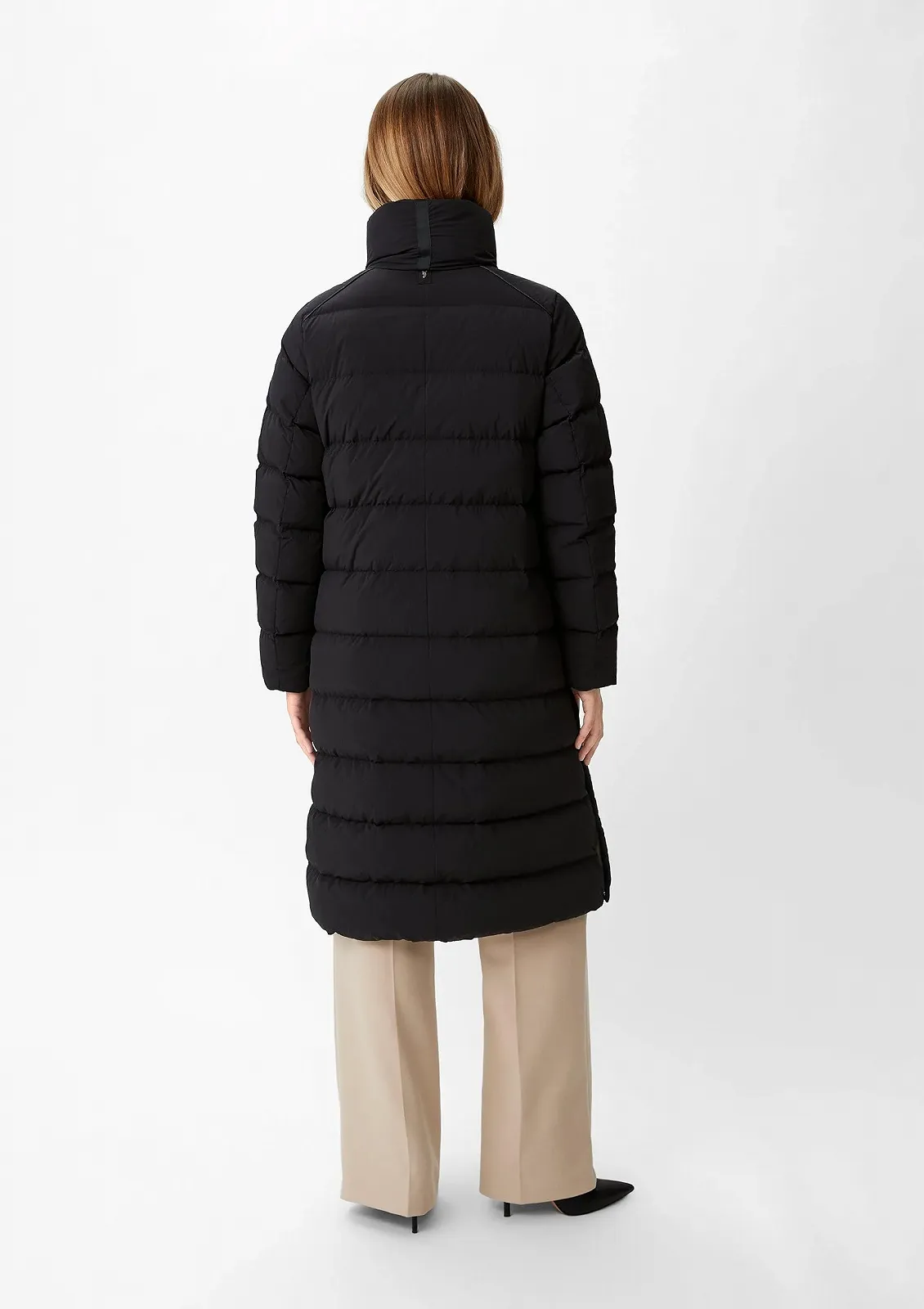 Пальто comma стьобане зі стоячим коміром, фото №5 Пальто comma стьобане зі стоячим коміром, фото №5