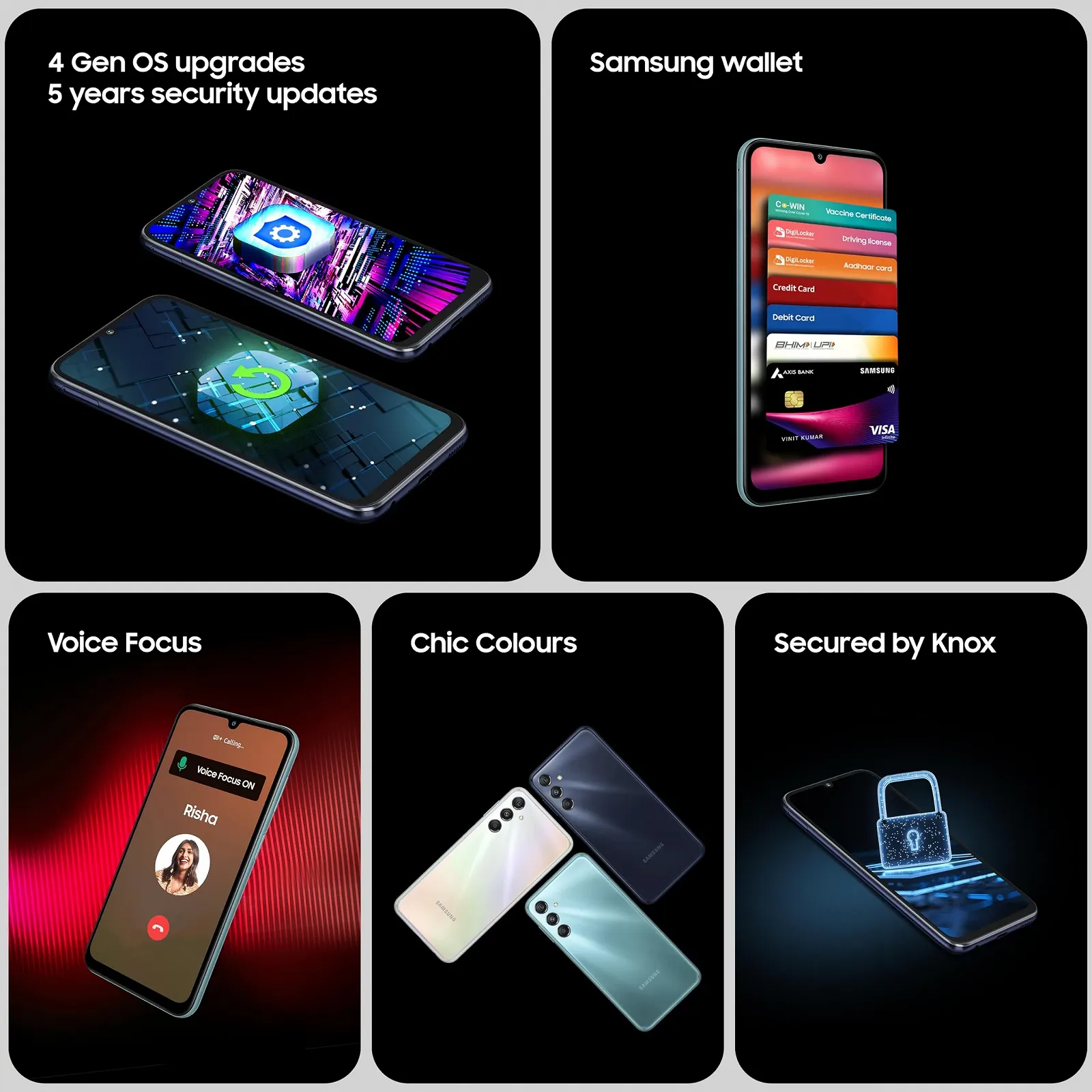 Смартфон Samsung Galaxy M M34 5G M346B1/DS Dual SIM 128 GB 6 GB Blue (поддержка Ram+ до 12 GB), фото №4