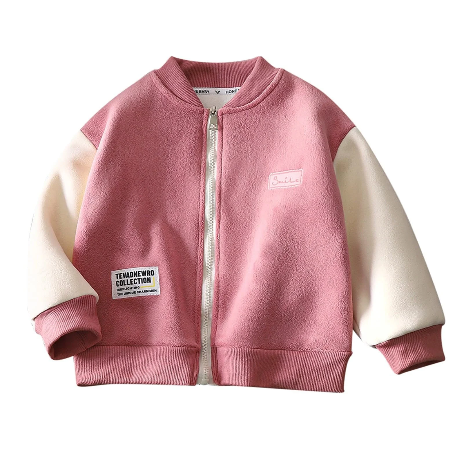 Унісекс Куртка Кольорові блоки для малюків, дитяча, флісова, зимова, фото №1