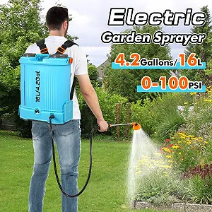 Акумуляторний обприскувач 16 л 100 PSI сумісний з Makita 18 V ціна на synthetic.ua - Фото 1 Акумуляторний обприскувач 16 л 100 PSI сумісний з Makita 18 V synthetic.ua - Фото 1