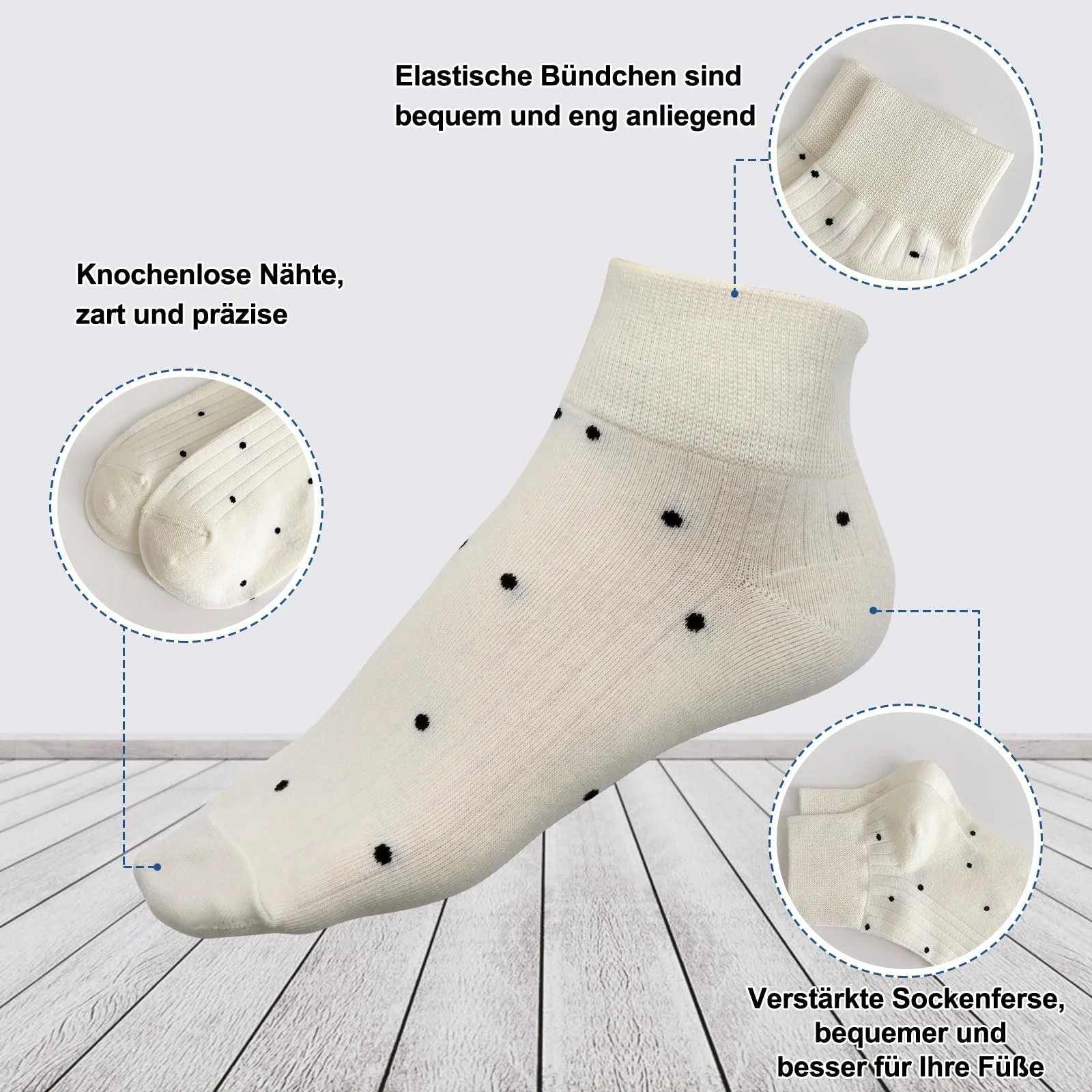 Шкарпетки Спортивні Жіночі Бавовняні 35-40, фото №3