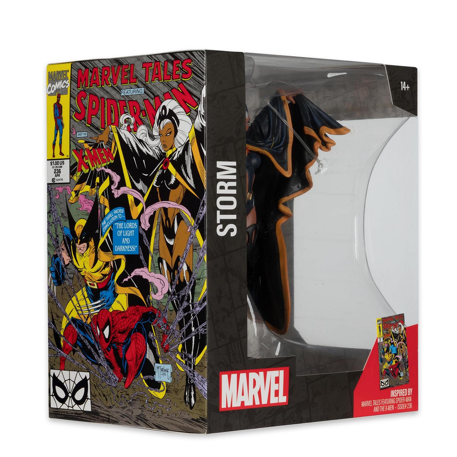 Статуя ПВХ Marvel Collection 1/10 Шторм (Marvel Tales Featuring Spider-Man and The X-Men #236) 18 см, фото №7