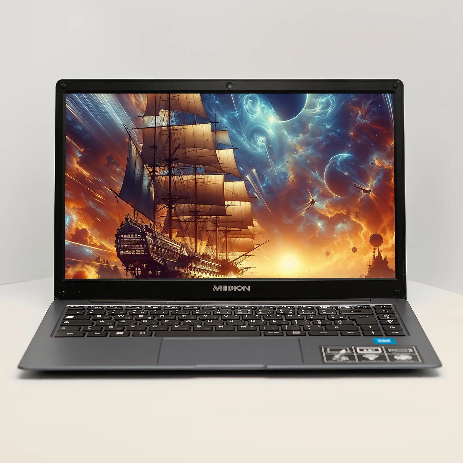 Ноутбук 14" Medion (Lenovo Group) Akoya E14223 Intel RAM 4 ГБ eMMC 128 ГБ Intel Graphics Win11 АКБ до 9 годин, фото №1