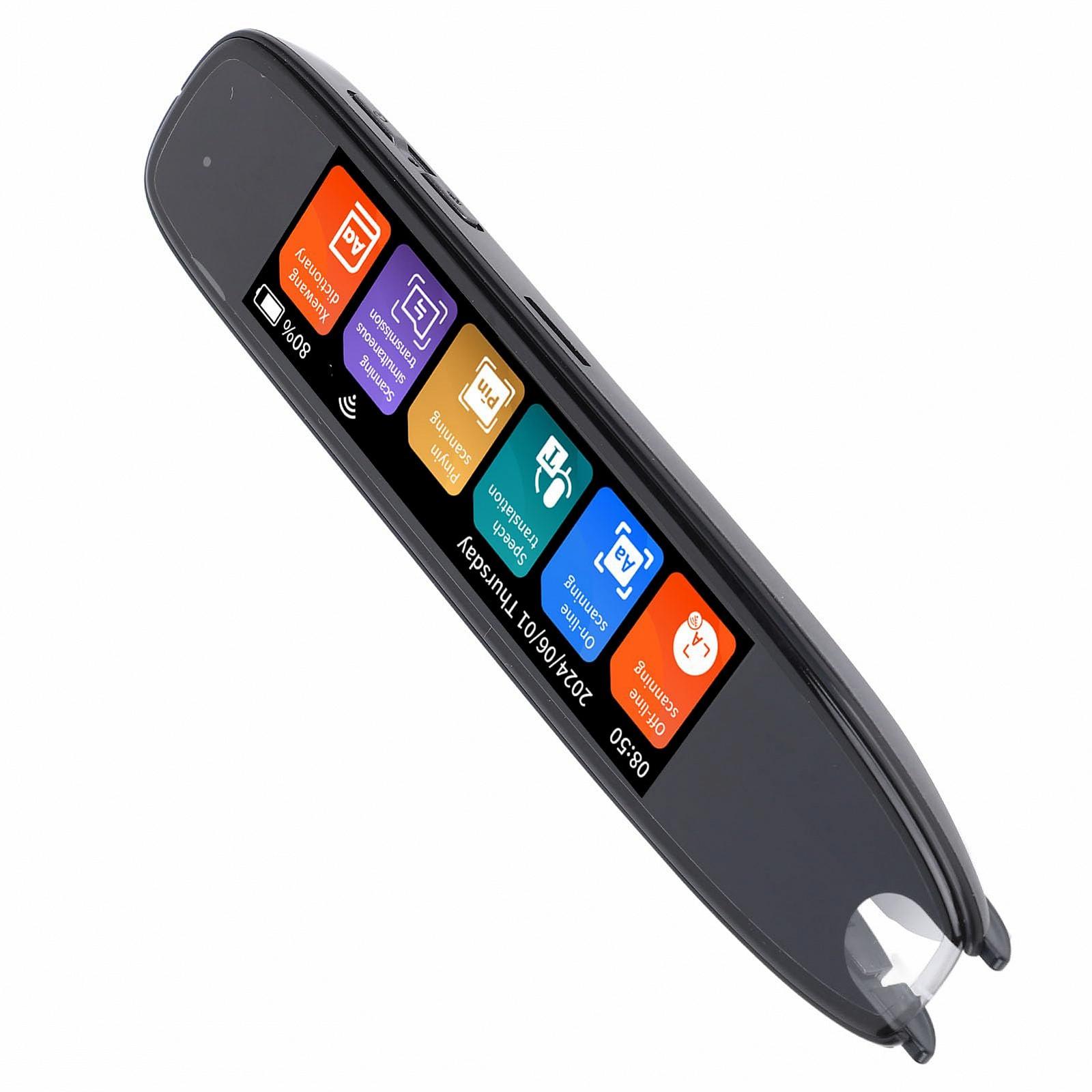 Ручка-перекладач з сенсорним екраном IPS 3.69 дюйма, сканер миттєвого перетворення тексту в мовлення з підтримкою 142 онлайн/10 офлайн мов, акумулятор 820 мАг, фото №5 Ручка-перекладач з сенсорним екраном IPS 3.69 дюйма, сканер миттєвого перетворення тексту в мовлення з підтримкою 142 онлайн/10 офлайн мов, акумулятор 820 мАг, фото №5