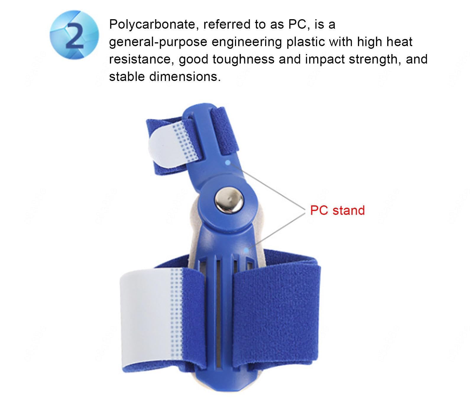 Випрямляч великого пальця стопи VIDECOR, 1 пара (2 штуки), захист від вальгусної деформації для чоловіків і жінок, шина для полегшення болю, білий, фото №5