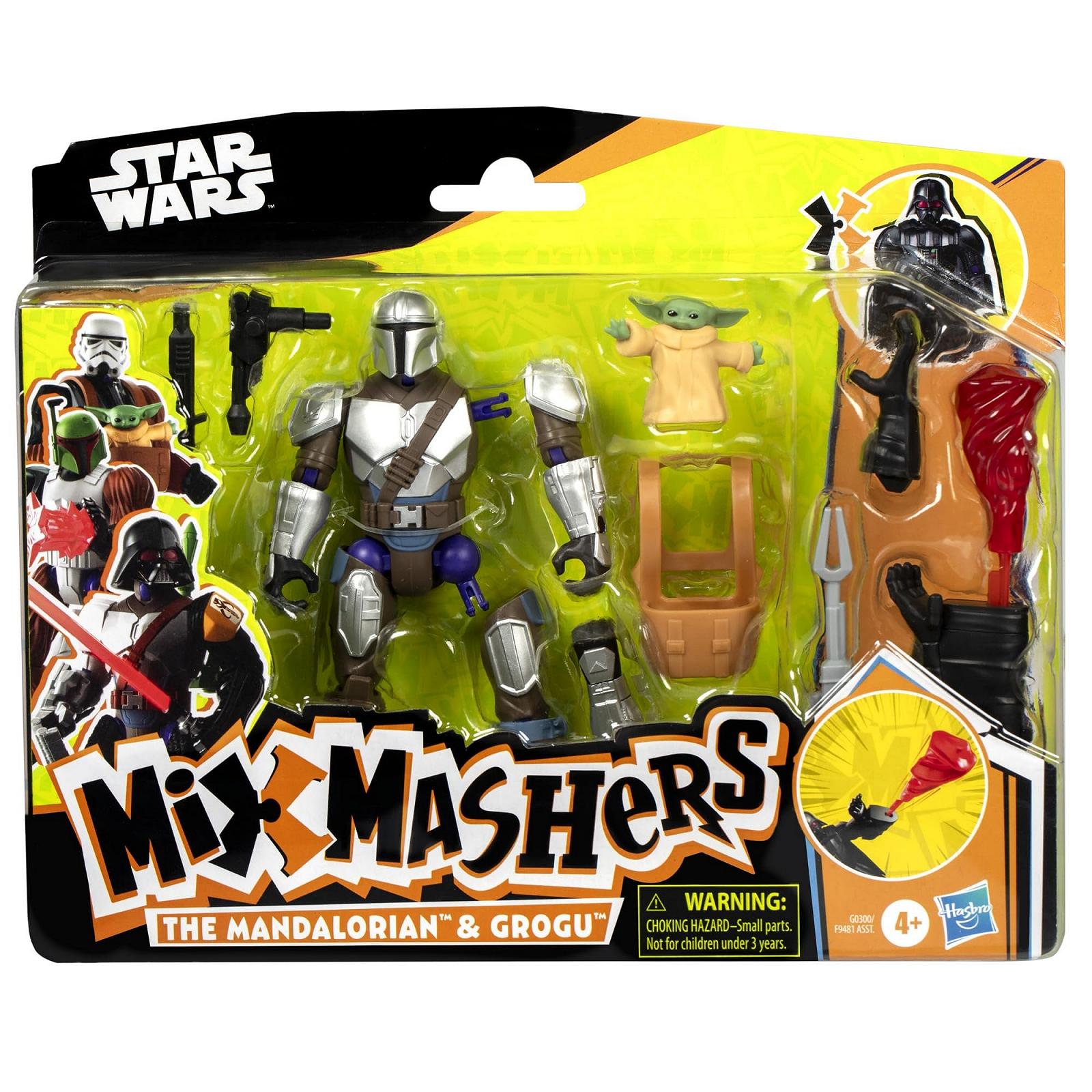 Фігурка Тип Зоряні війни Mixmashers Мандалорець і Ґроґу DLX, фото №2